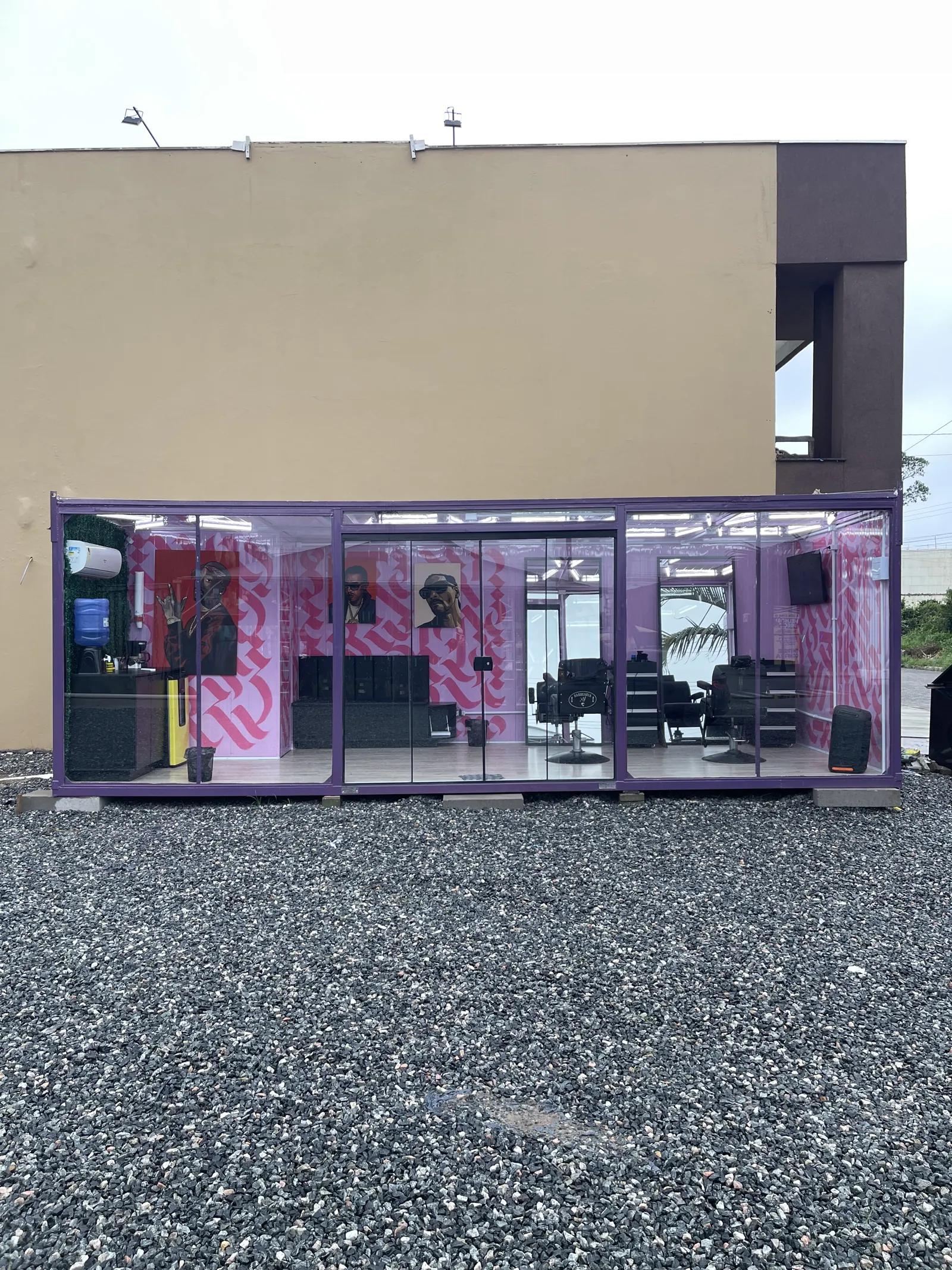 Fachada do Studio AG Barber